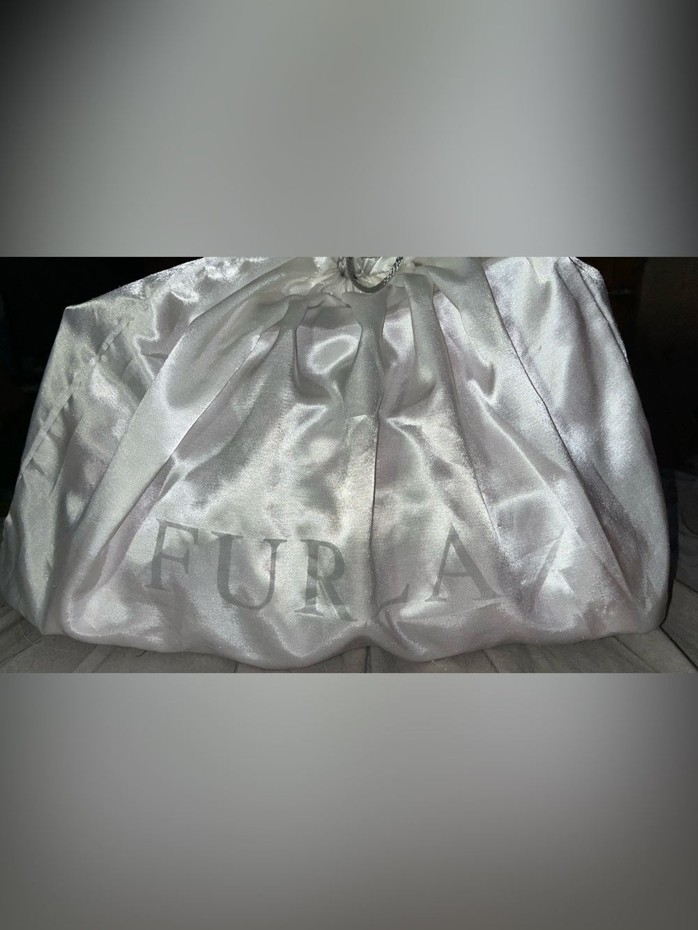 Furla NWOT Limited Edition Red 'Amore' Heart Patch Shoulder Bag With Dust Bag - Picture 9 of 9